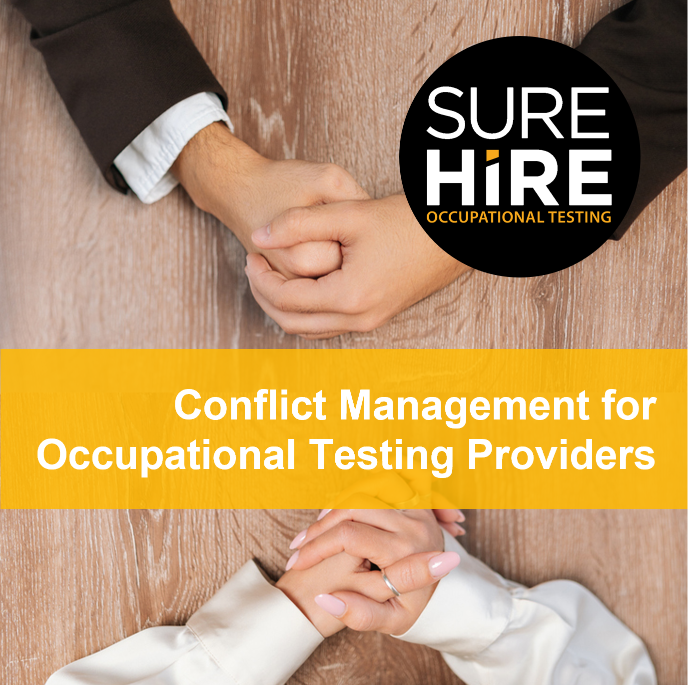 Conflict Management  for Occupational Testing Providers 