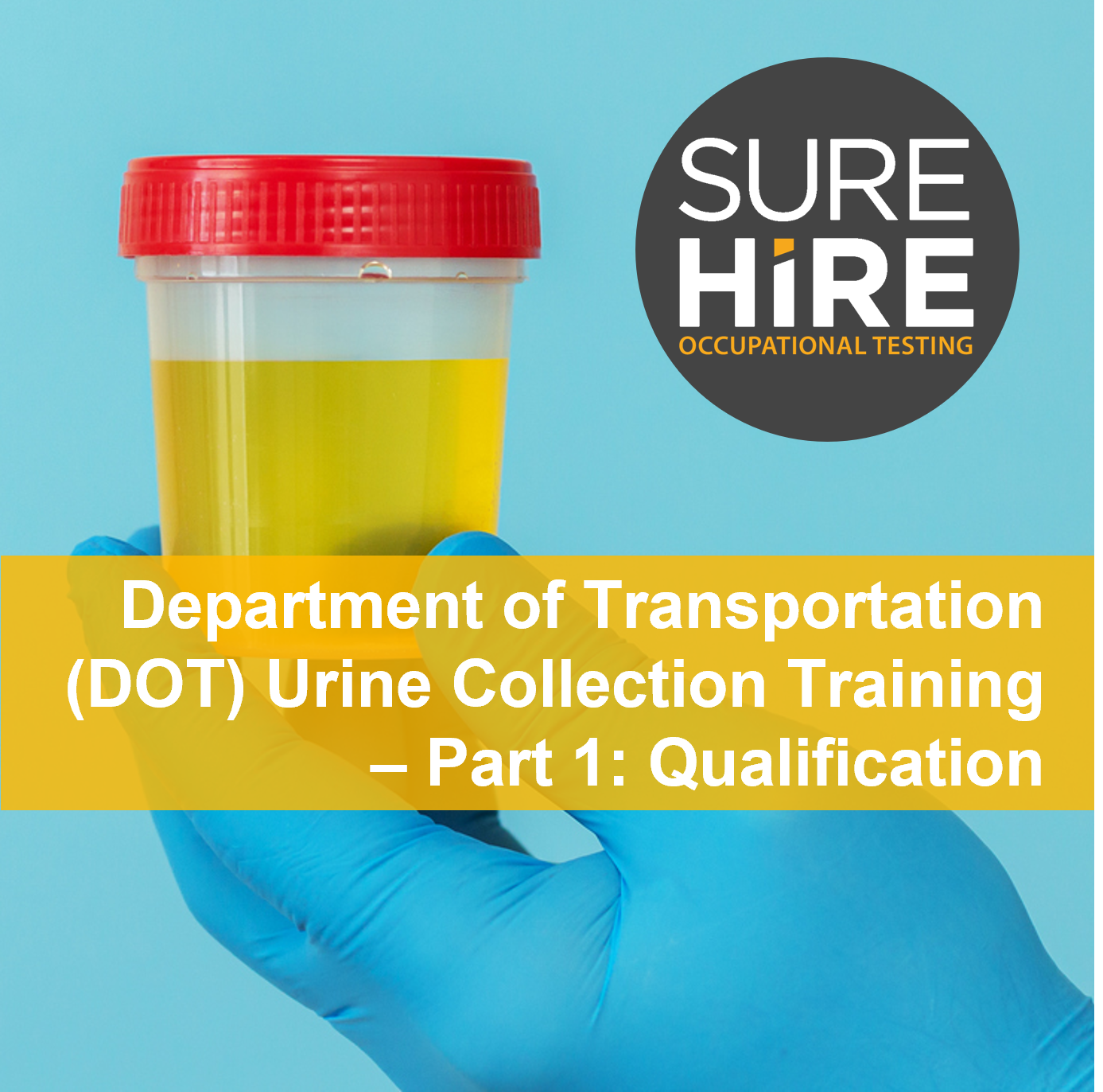Department of Transportation (DOT) Urine Collection Training – Part 1: Qualification